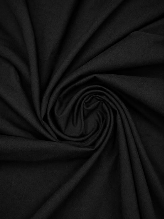 Black Men Cotton Suit