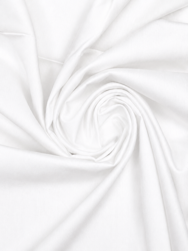 White Cotton Men Suit